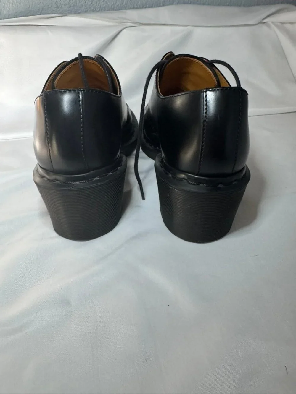 Dr. Martens Amory Leather Oxford Heels Women's 9